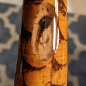 Half Wells Fly Grip with Image and Inlay