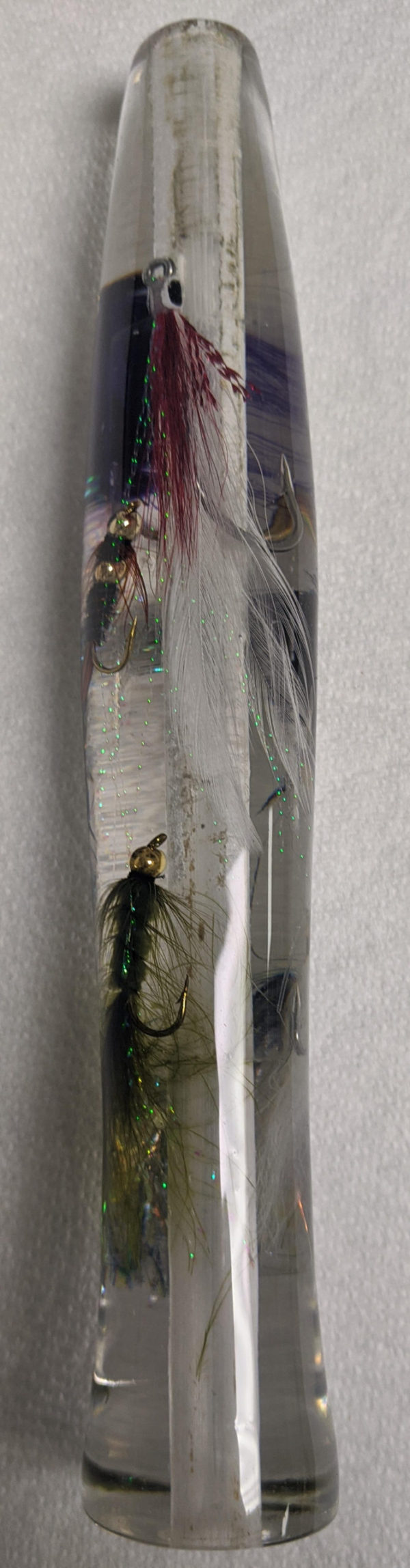 Clear Half Wells Fly Grip with Inlaid Flies - Image 2
